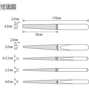 ダイヤモンドヤスリ 鉄工用(K) ロブスター(ロブテックス)