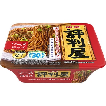 明星 評判屋 ソース焼そば カップ 112gx12 明星食品