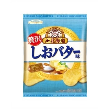 山芳製菓 ポテトチップス 北海道しおバター味 50gx12 山芳製菓