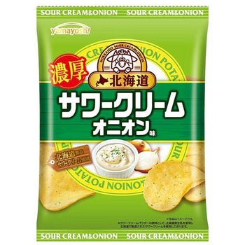 山芳製菓 ポテトチップス 北海道サワークリームオニオン 47gx12 山芳製菓