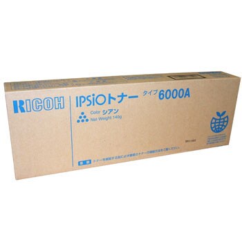 タイプ6000A C(636380)(純正) 純正 IPSiO トナー タイプ リコー 6000A 1本 リコー(RICOH) 【通販モノタロウ】