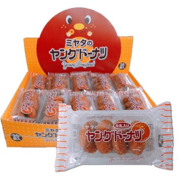 宮田 ヤングドーナツ 4個x20 宮田製菓