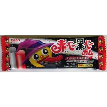 丸川製菓 あかべーくろべーガム 2本x20 丸川製菓