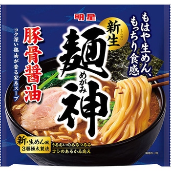 明星食品 麺神 豚骨醤油 112gx20 明星食品