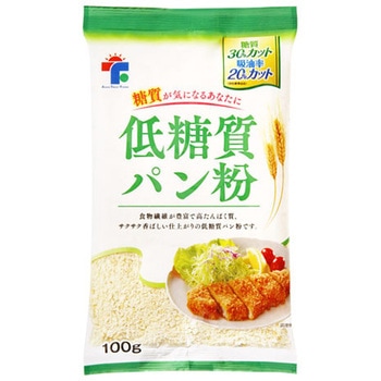 旭トラストフーズ 低糖質パン粉低吸油タイプ 100Gx30 国分グループ本社