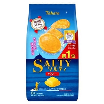 東ハト ソルティ バター 8枚x12 東ハト