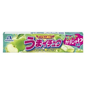 森永製菓 うまイチュウ 青りんご味 12粒x12 森永製菓