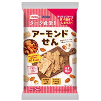 栗山米菓 タニタ食堂監修のアーモンドせん 80gx12 栗山米菓