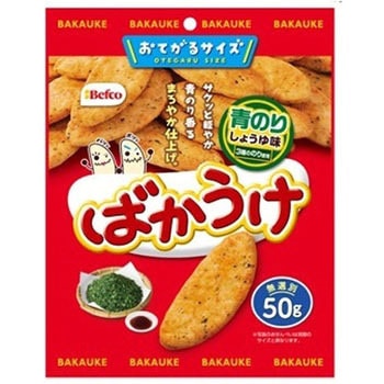 栗山米菓 ばかうけ 青のり 50gx20 栗山米菓