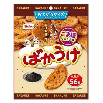 栗山米菓 ばかうけ ごま揚 56gx20 栗山米菓