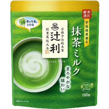 辻利 抹茶ミルク 190gx12 辻利