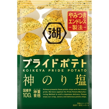 湖池屋 プライドポテト 神のり塩 55gx12 湖池屋