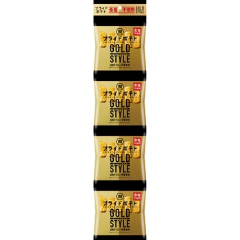 湖池屋 プライドポテト ひとくちカット GOLD STYLE 食塩不使用 48gx12 湖池屋