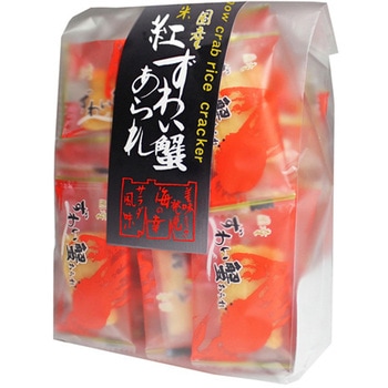 森白 紅ずわい蟹あられ 53gx12 森白製菓