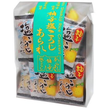 森白 柚子塩こうじあられ 53gx12 森白製菓
