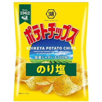 湖池屋 ポテトチップス のり塩 60gx12 湖池屋