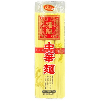 田靡製麺 播龍中華めん 米粉入り 250gx20 田靡製麺