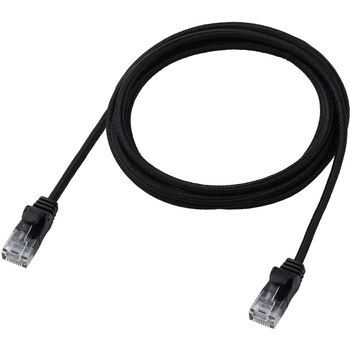 LANケーブル CAT6A 爪折れ防止 メッシュケーブル エレコム