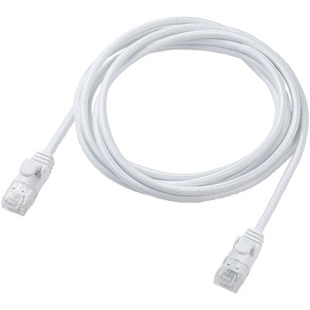 LANケーブル CAT6A 爪折れ防止 メッシュケーブル エレコム