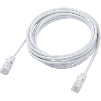 LANケーブル CAT6A 爪折れ防止 メッシュケーブル エレコム