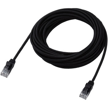 LANケーブル CAT6A 爪折れ防止 メッシュケーブル エレコム