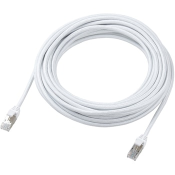 LANケーブル CAT8 40Gbps 爪折れ防止 メッシュケーブル エレコム