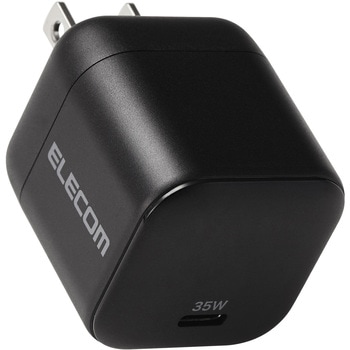 USB Type-C コンセント充電器 PD 35W PPS USB-C×1 折りたたみプラグ 小型 軽量 GaN II 採用 エレコム