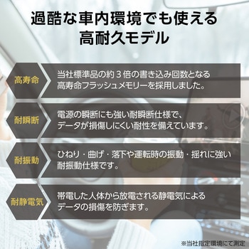 SDカード SDHC Class10 UHS-I U3 V30 A2 読込最大90MB/s 【カーナビ/監視カメラ対応】 高耐久モデル エレコム