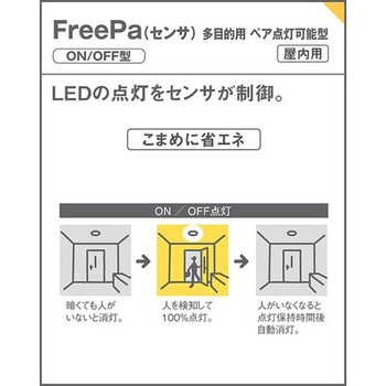 ダウンシーリング FreePa 60形 Panasonic(パナソニック)
