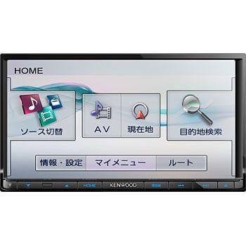 暖色系 KENWOOD MDV-L401 DVD/TV/USB/SD対応ナビ 更新済み