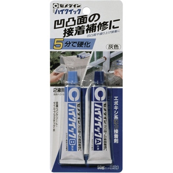 凹凸面の接着補修用 ハイクイック セメダイン