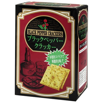 前田製菓 ブラックペッパークラッカー 6袋x10 前田製菓