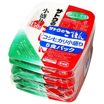 サトウ こだわりコシヒカリ小盛 150gx5x12 サトウ食品工業