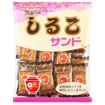 松永製菓 スターしるこサンド 160gx16 松永製菓