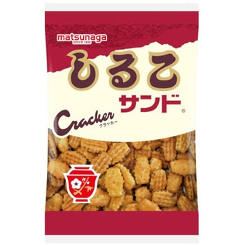松永製菓 しるこサンドクラッカー 80gx16 松永製菓