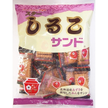 松永 スターしるこサンド 110gx18 松永製菓