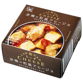 缶ちぃず 京鴨の和風アヒージョ  75gx6 缶ちぃず