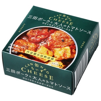 缶ちぃず 三田ポークと大人のトマトソース 75gx6 缶ちぃず