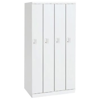 レスピアロッカー 4人用4列1段900W シリンダー錠 - オカムラ(岡村製作所)