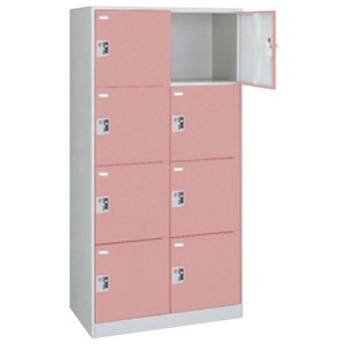 4508FR Z531 FZロッカー 8人用2列4段コイン錠 オカムラ(岡村製作所) 06668080