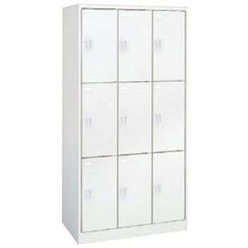 45E9FE ZA75 FZロッカー 9人用ダイヤル錠 オカムラ(岡村製作所) 06668351