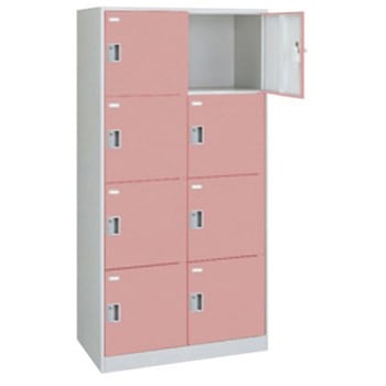 4558FZ Z531 FZロッカー 8人用2列4段シリンダー錠 インジケーター付 オカムラ(岡村製作所) 06668588