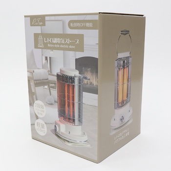 レトロ調電気ストーブ ヒロ・コーポレーション