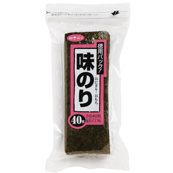 白子のり 味のりおにぎり 3切x40x10 白子のり