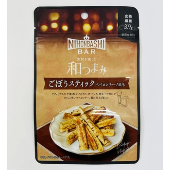 NihonbashiBar 和つまみ ごぼうスティック ペペロンチーノ風味 30gx12 日本橋菓房
