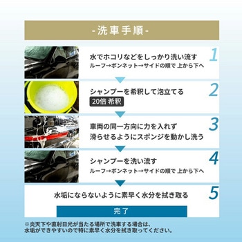 日本ライティング 撥水 コーティング シャンプー 日本ライティング