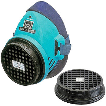 新品　未使用　興研　防毒マスク　1721ＨＧ　吸収缶　ＲＤＧ-5型　　2個セット 新品未使用 興研 防毒マスク 1721HG 吸収缶 RDG-5型 2個