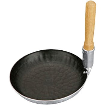アルミ 打出 親子鍋(フッ素樹脂加工)深型 ナカオアルミ