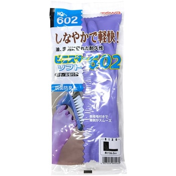塩化ビニール手袋 ビニスターソフト602 東和コーポレーション(TOWA)