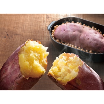鉄鋳物焼いも鍋・セラミックボール付き イシガキ産業